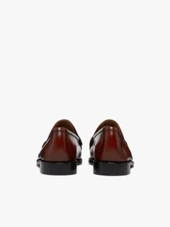 G.H.BASS Weejuns Cobra Venetian Loafers Leather