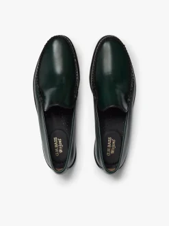 G.H.BASS Weejuns Cobra Venetian Loafers leather