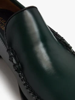G.H.BASS Weejuns Cobra Venetian Loafers leather
