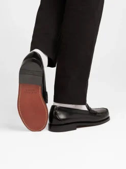 G.H.BASS Weejuns Larson Penny Loafers Leather