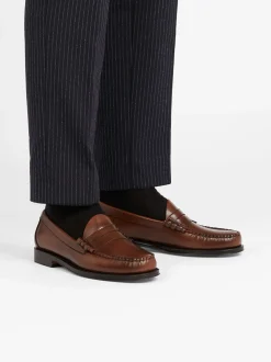 G.H.BASS Weejuns Larson Penny Loafers Leather