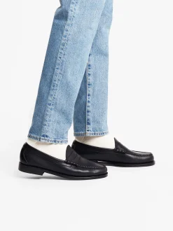 G.H.BASS Weejuns Larson Penny Loafers Soft Leather