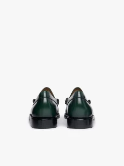 G.H.BASS Weejuns Larson Penny Loafers Dark Leather