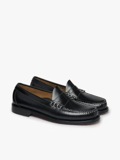 G.H.BASS Weejuns Larson Penny Loafers Contrast Stitch Leather
