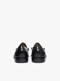 G.H.BASS Weejuns Larson Penny Loafers Contrast Stitch Leather