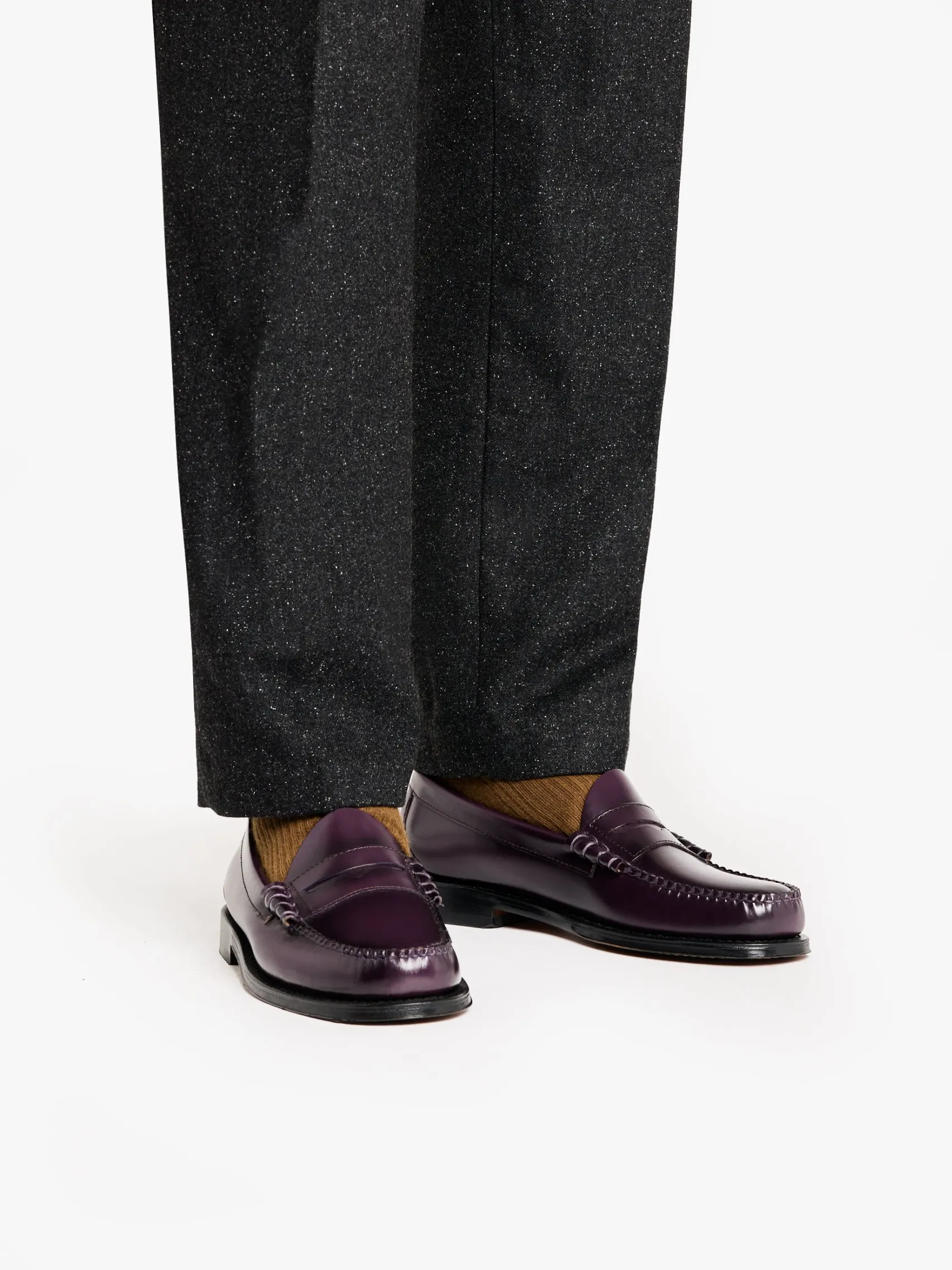 G.H.BASS Weejuns Larson Penny Loafers leather