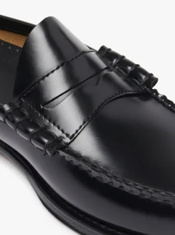 G.H.BASS Weejuns Larson Penny Slides Leather