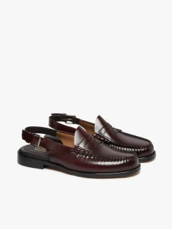 G.H.BASS Weejuns Larson Penny Slingback Loafers