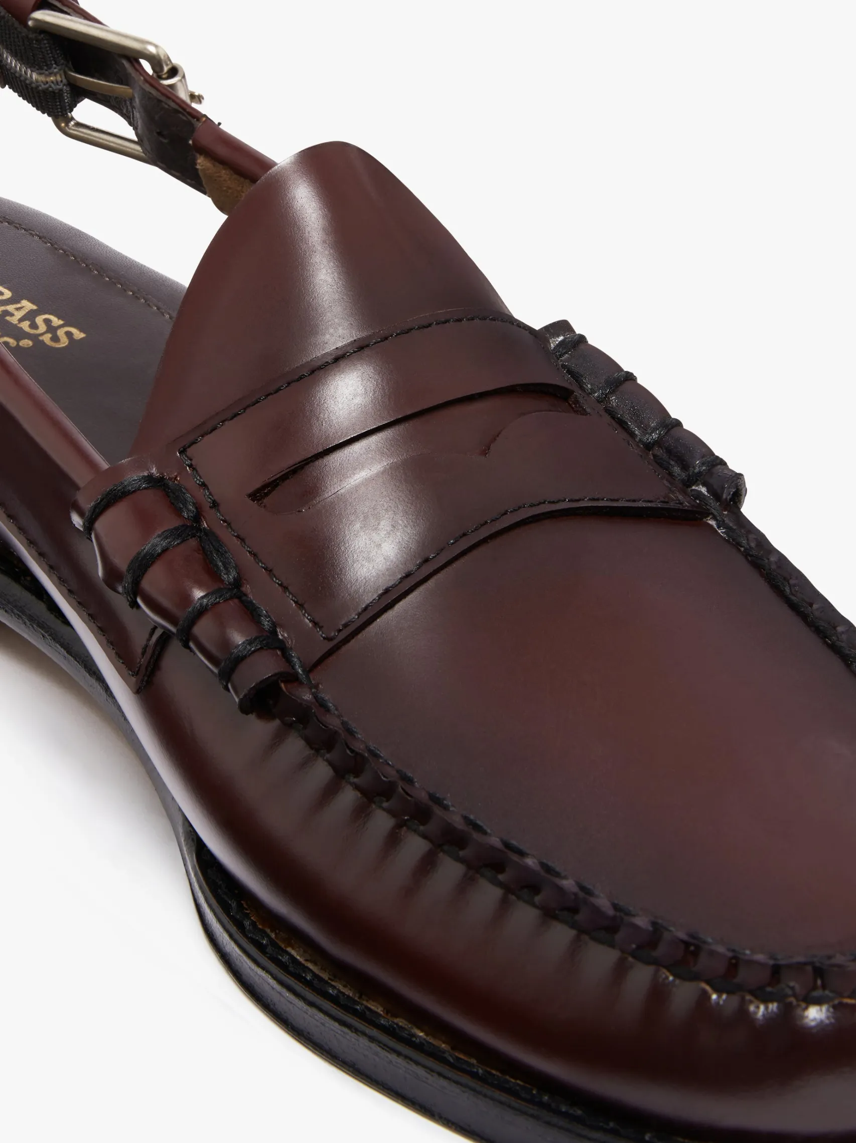 G.H.BASS Weejuns Larson Penny Slingback Loafers