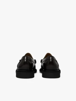 G.H.BASS Weejuns Larson Step Penny Loafers Chocolate leather