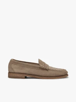 G.H.BASS Weejuns Larson Weave Loafers Suede