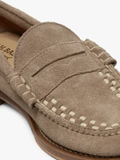 G.H.BASS Weejuns Larson Weave Loafers Suede