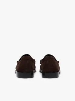 G.H.BASS Weejuns Larson Weave Loafers Suede