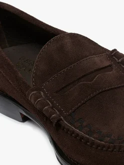 G.H.BASS Weejuns Larson Weave Loafers Suede