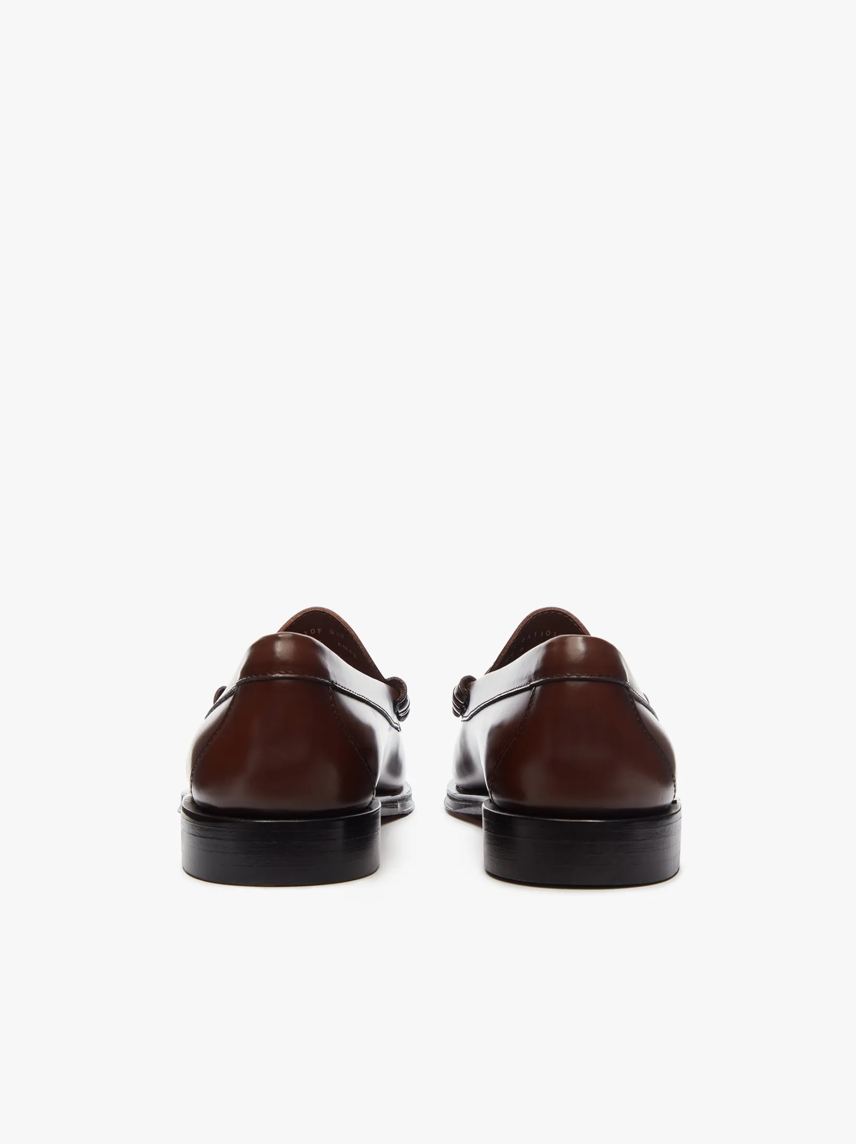 G.H.BASS Weejuns Larson Weave Loafers leather