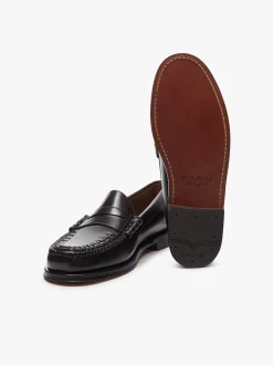 G.H.BASS Weejuns Larson Weave Loafers leather
