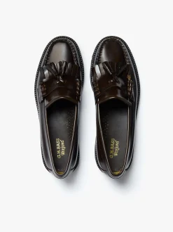 G.H.BASS Weejuns Layton II Kiltie Lug Loafers leather