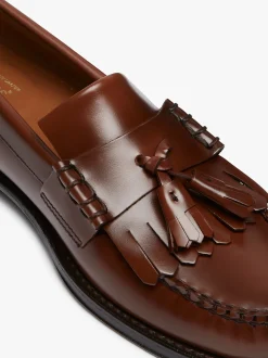 G.H.BASS Weejuns Layton Kiltie Loafers Leather