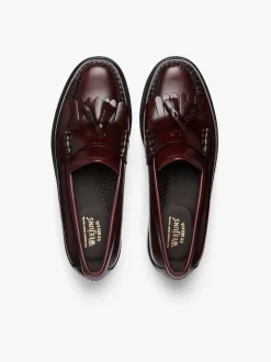 G.H.BASS Weejuns Layton Kiltie Loafers Leather
