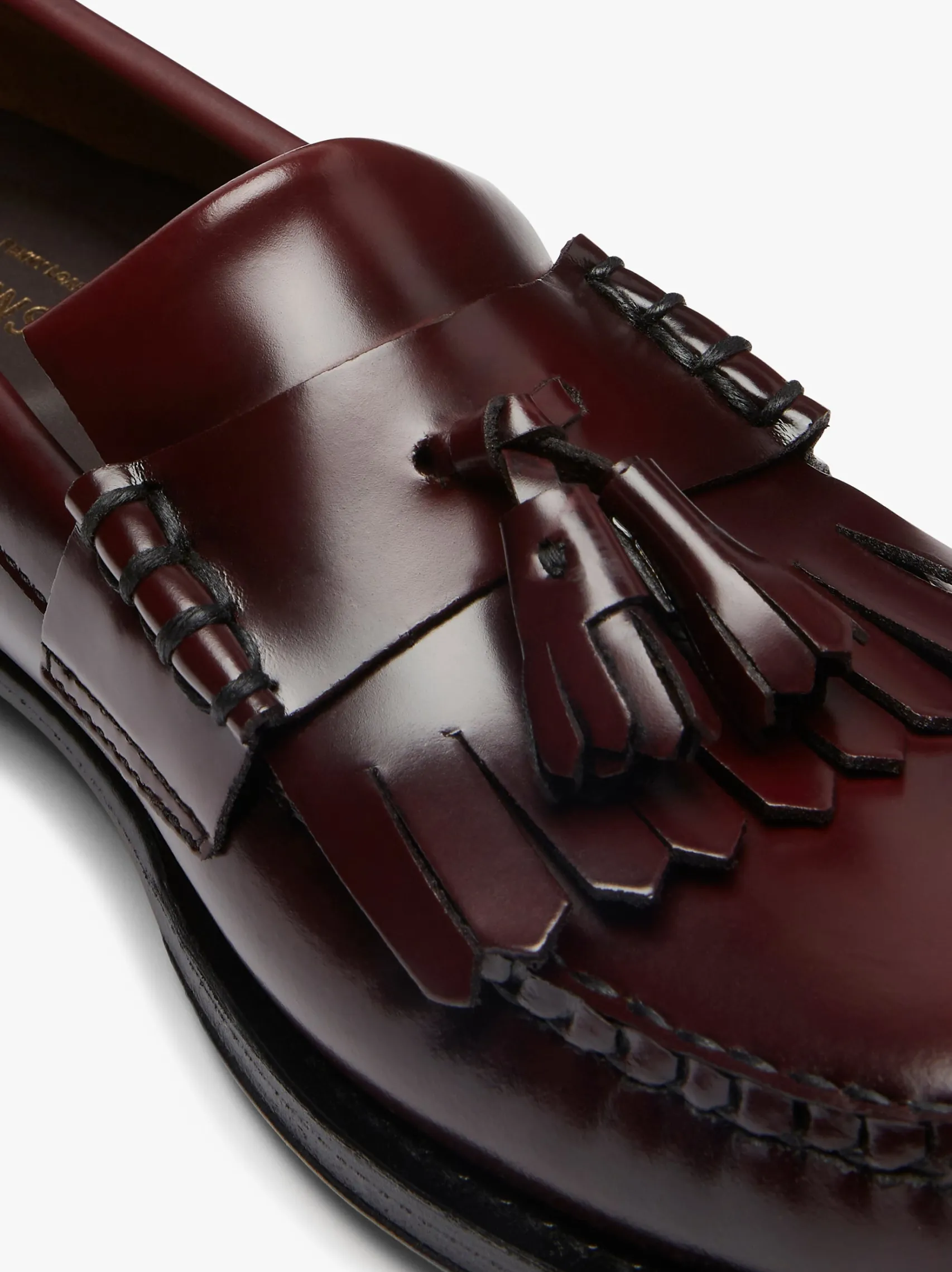 G.H.BASS Weejuns Layton Kiltie Loafers Leather