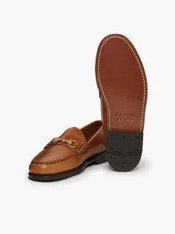 G.H.BASS Weejuns Lincoln Penny Loafers pull up leather