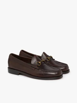 G.H.BASS Weejuns Lincoln Penny Loafers pull up leather