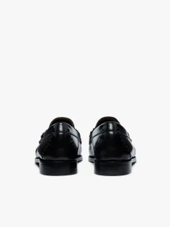 Women G.H.BASS Weejuns Lola Whipstitch Loafers Leather