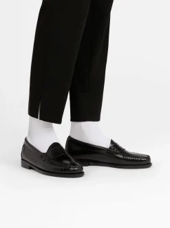 Women G.H.BASS Weejuns Penny Loafers Leather