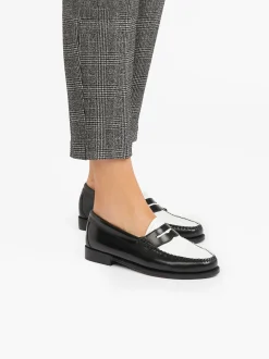 Women G.H.BASS Weejuns Penny Loafers Leather