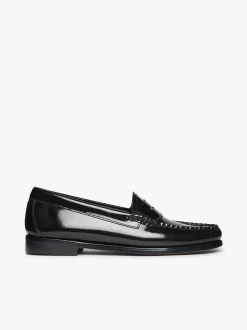 Women G.H.BASS Weejuns Penny Loafers Patent Leather
