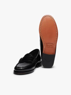 Women G.H.BASS Weejuns Penny Loafers Patent Leather