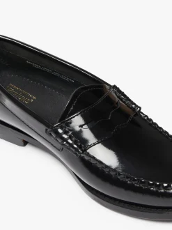 Women G.H.BASS Weejuns Penny Loafers Patent Leather