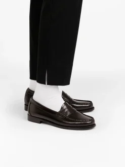 Women G.H.BASS Weejuns Penny Loafers Leather