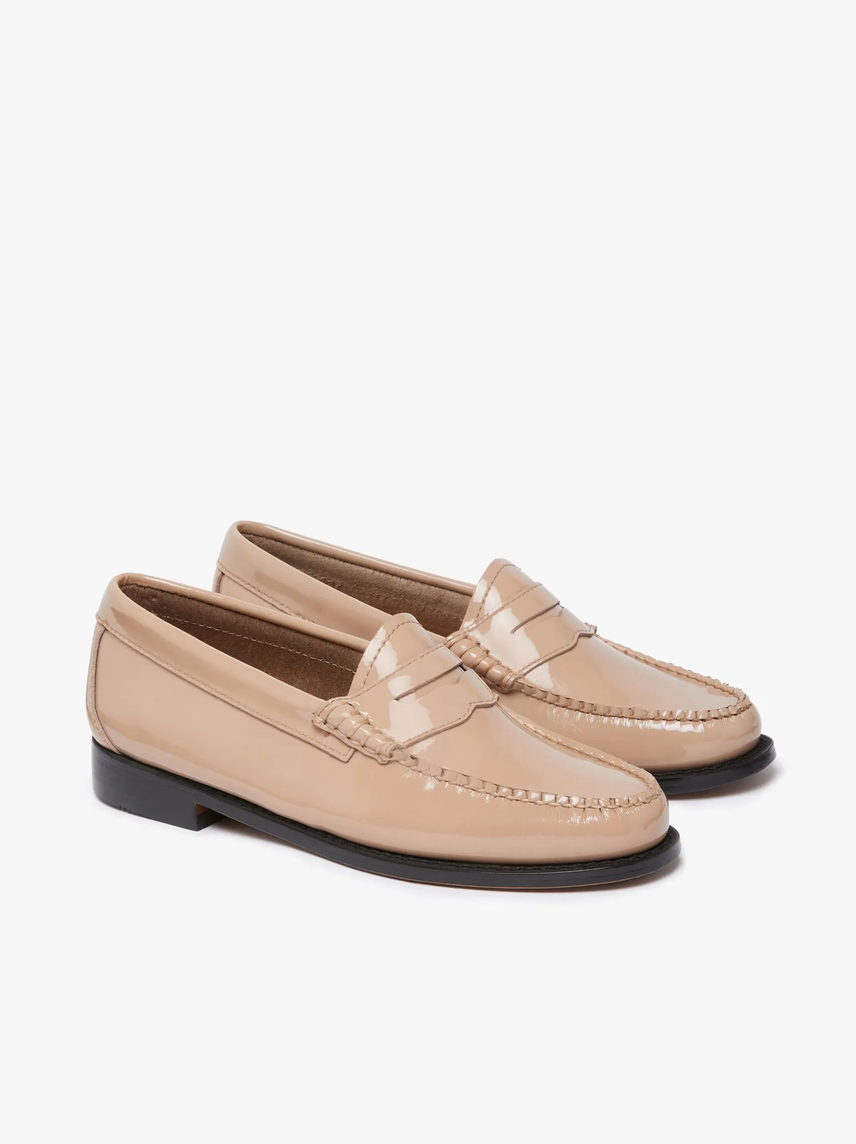 Women G.H.BASS Weejuns Penny Loafers Patent Leather