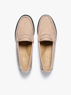 Women G.H.BASS Weejuns Penny Loafers Patent Leather