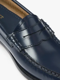Women G.H.BASS Weejuns Penny Loafers Leather