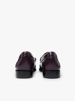 Women G.H.BASS Weejuns Penny Loafers leather