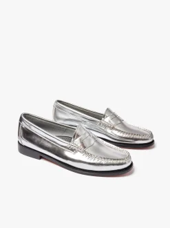 Women G.H.BASS Weejuns Penny Loafers Leather