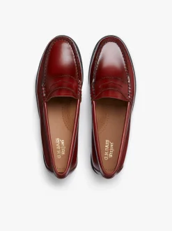Women G.H.BASS Weejuns Penny Loafers Leather