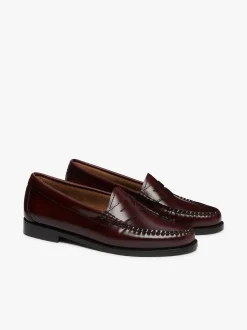 Women G.H.BASS Weejuns Penny Loafers Leather