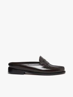 Women G.H.BASS Weejuns Penny Slides Leather