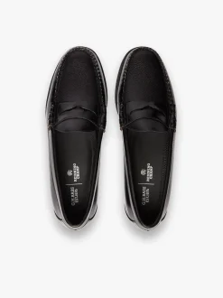 G.H.BASS Weejuns Reigning Champ Larson Penny Loafers leather