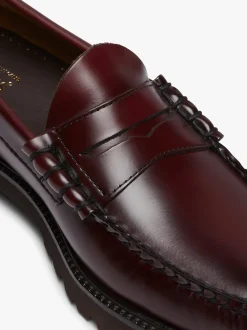 G.H.BASS Weejuns 90s Larson Penny Loafers Leather