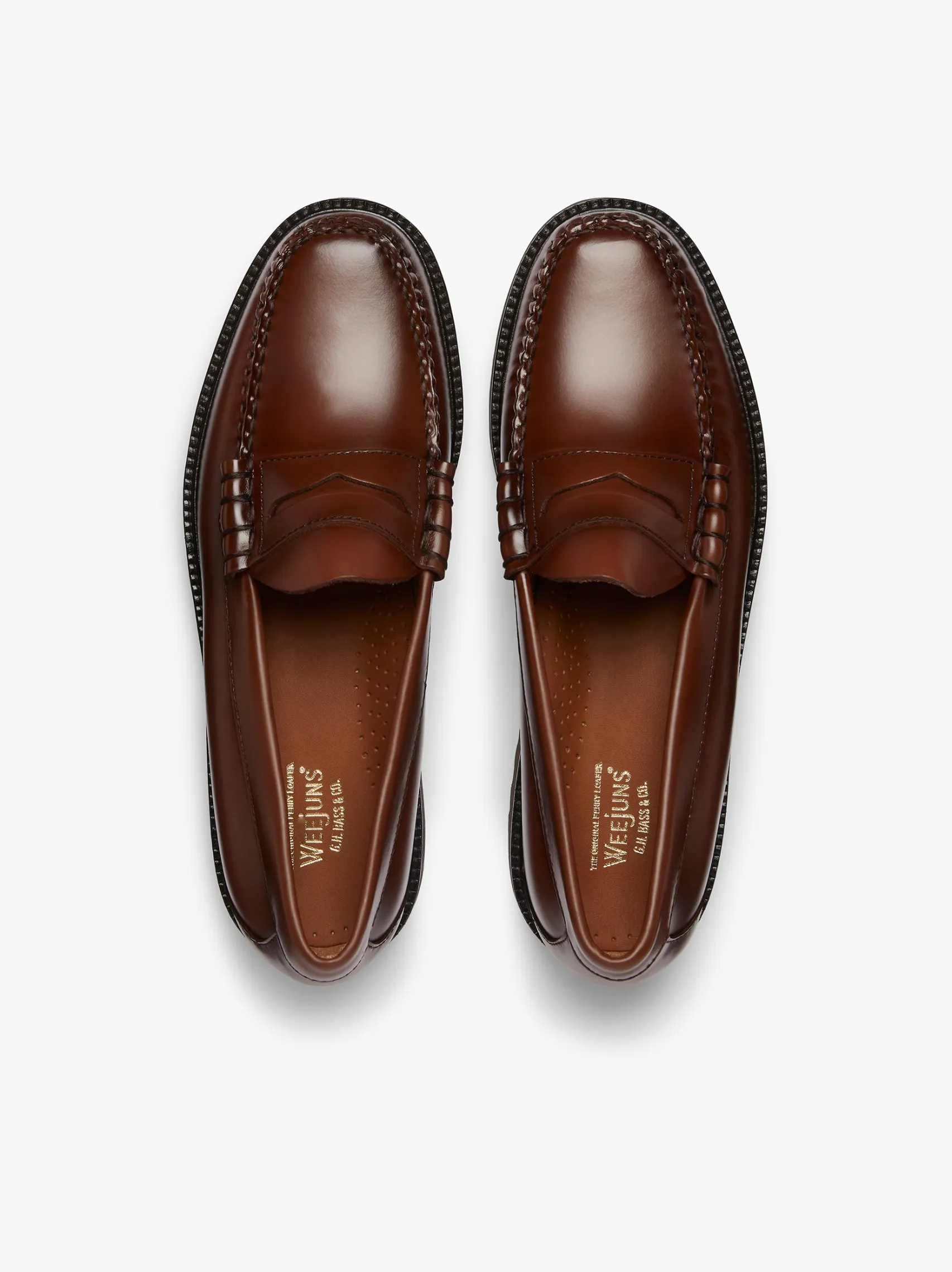 G.H.BASS Weejuns 90s Larson Penny Loafers Leather