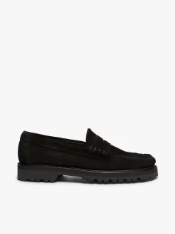 G.H.BASS Weejuns 90s Larson Penny Loafers Suede