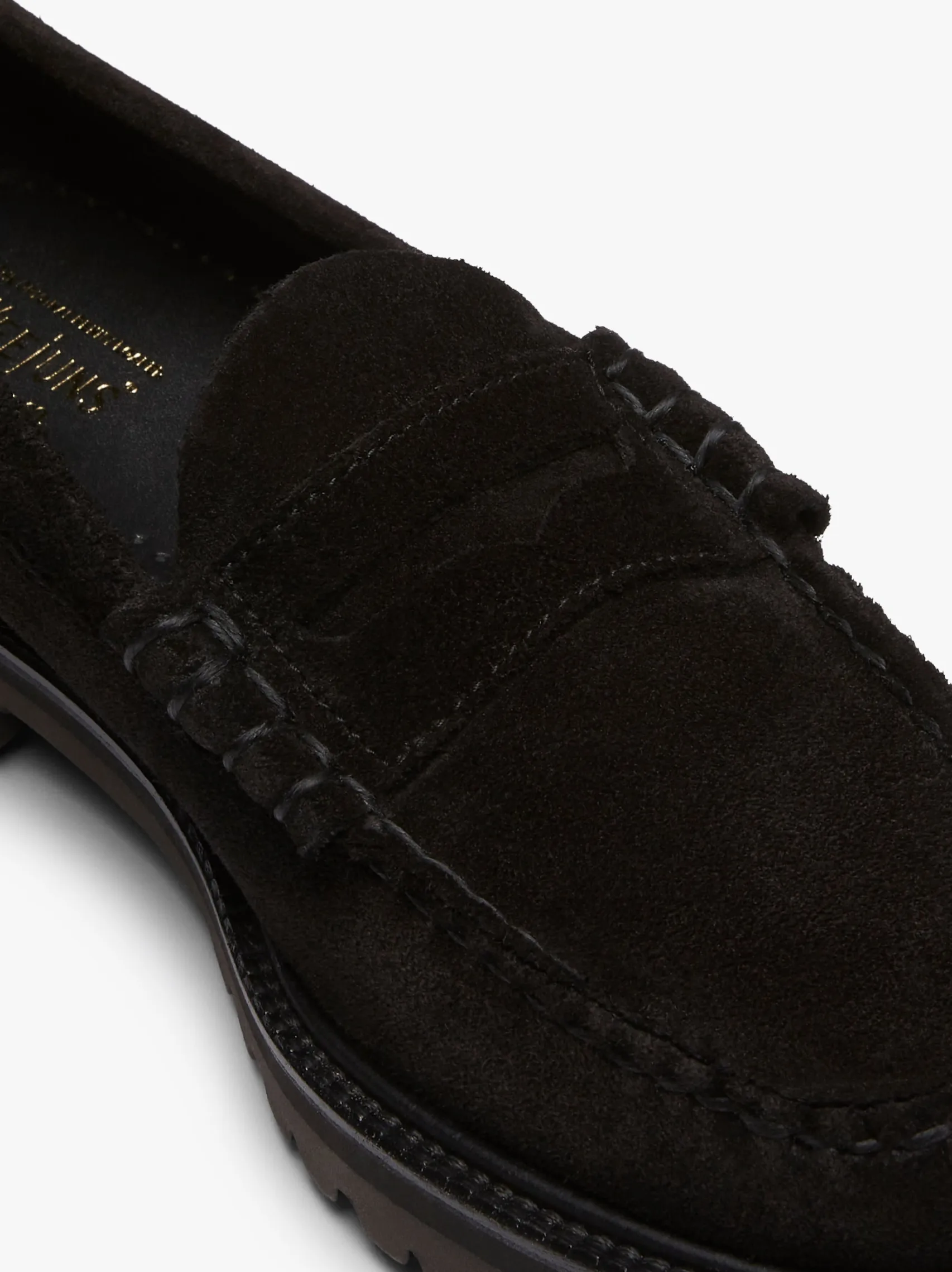 G.H.BASS Weejuns 90s Larson Penny Loafers Suede