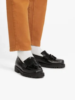 G.H.BASS Weejuns 90s Layton II Kiltie Loafers Leather