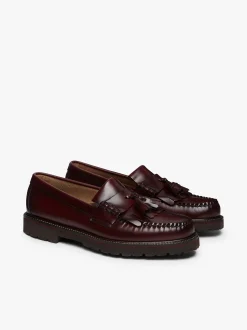 G.H.BASS Weejuns 90s Layton II Kiltie Loafers Leather