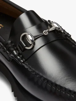 Women G.H.BASS Weejuns 90s Lianna Horsebit Loafers Leather