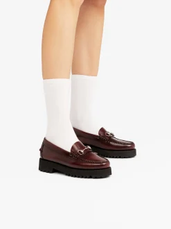 Women G.H.BASS Weejuns 90s Lianna Horsebit Loafers Leather
